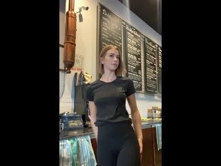 girl trying to hold back her moans... | porn in public | public porn | outdoor porn | silent moan 18 treat from bar