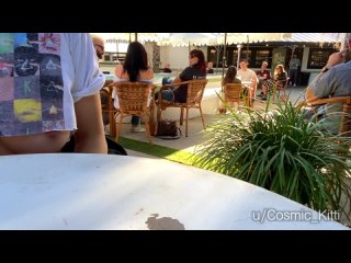 girl trying to hold back her moans... | porn in public | public porn | outdoor porn | silent moan 18 brunch but add