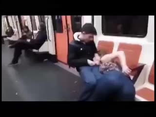 throws in the subway